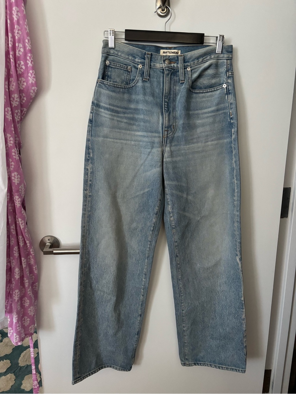 Rivet & Thread Light Wash High-Rise Jeans